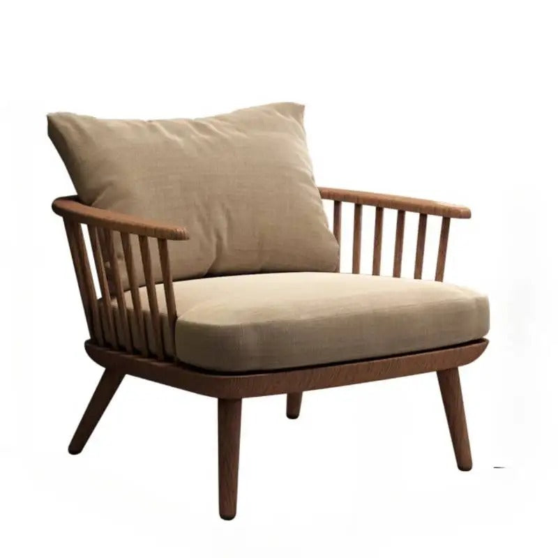 Lounge Chair Comfort Bedroom Luxury Relaxing Wood Chair